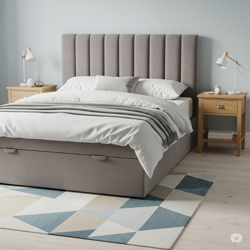 Miami Linear Divan Bed with Footboard (10)