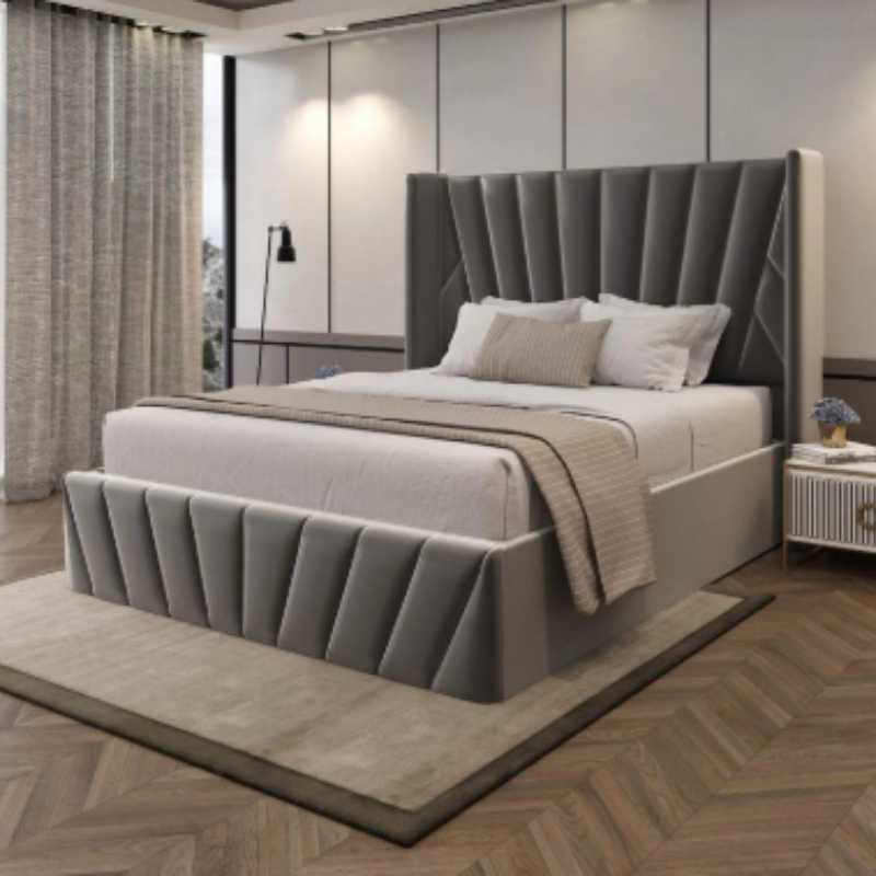 Miami Linear Divan Bed with Footboard (16) Miami Linear Divan Bed with Footboard (16)