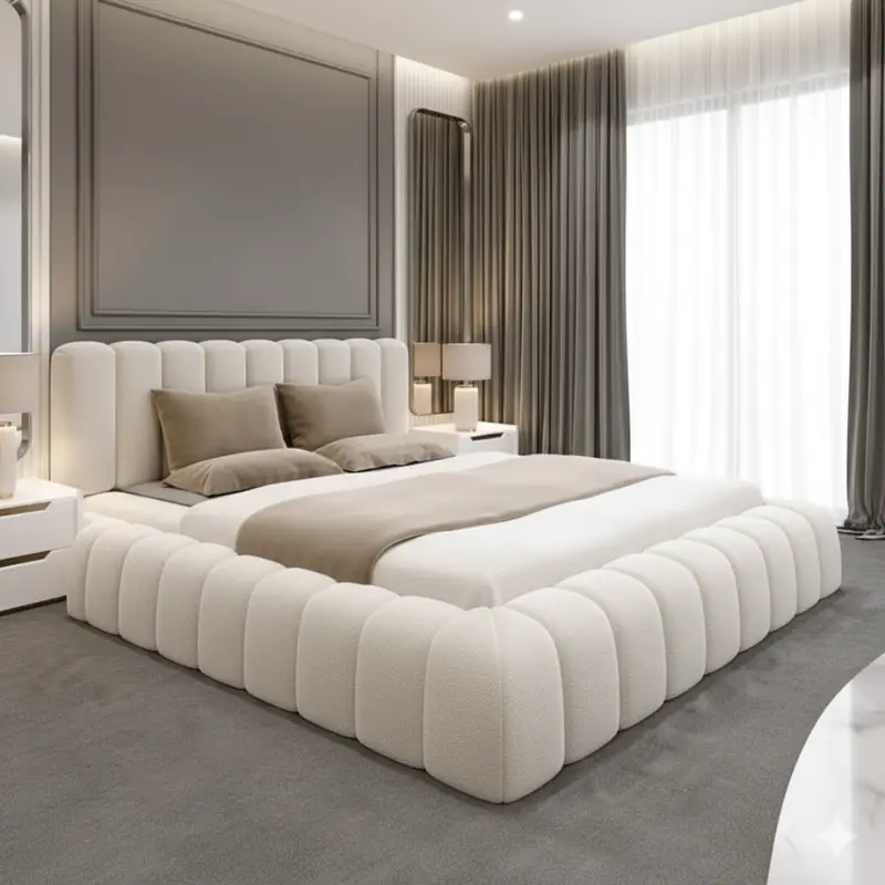 Cloud-of-Boucle-Bed-4